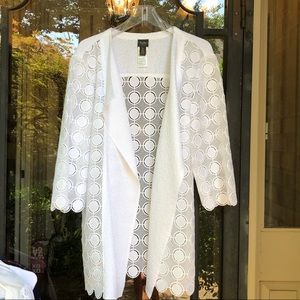 Chico’s Traveler’s Collection White light Jacket